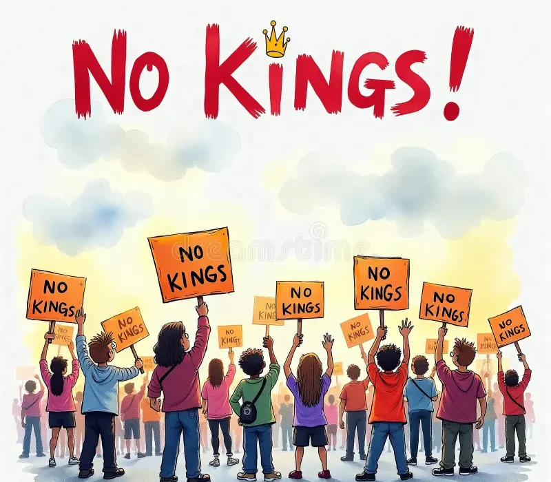 No Kings Protest