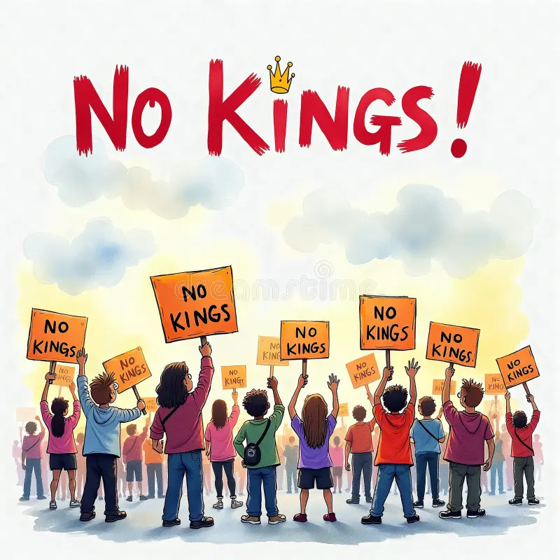 No Kings Protest